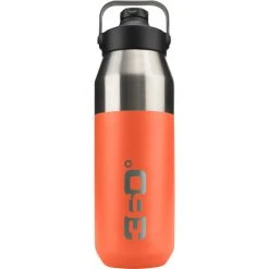 360° Degrees 360° Degrees Wide Mouth Insulated Drink Bottle With Sipper Cap 750ml Pumkin