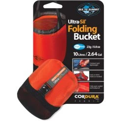 Sea To Summit Ultra-Sil Folding Bucket 10l -Seatosummit shop STS Folding Bucket Ultra Sil pkg