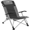 Brunner Bula XL Chair Grey/black -Seatosummit shop brunner bula xl stuhl grey black 1