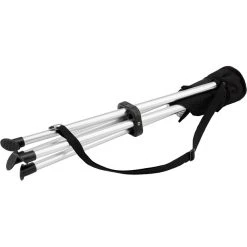 CAMPZ Aluminium 4 Legs Folding Stool Black/grey -Seatosummit shop campz 4 legs stool aluminium black gold 5