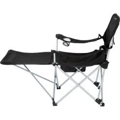CAMPZ Akita Chair ST Lounger Black/grey -Seatosummit shop campz akita st lounger chair black grey 5