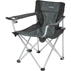 CAMPZ Aluminium Folding Chair Black/grey