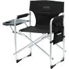 CAMPZ Aluminium Director's Chair Black/grey -Seatosummit shop campz aluminium directors chair black grey 1