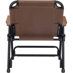 CAMPZ Aluminium Folding Chair Single Brown/black -Seatosummit shop campz aluminium folding chair single brown 5