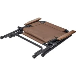 CAMPZ Aluminium Folding Chair Single Brown/black -Seatosummit shop campz aluminium folding chair single brown 6