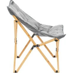 CAMPZ Bamboo Folding Chair Set With Cover Grey/brown -Seatosummit shop campz bamboo folding chair set with cover grey brown 3