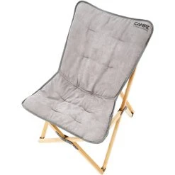 CAMPZ Bamboo Folding Chair Set With Cover Grey/brown -Seatosummit shop campz bamboo folding chair set with cover grey brown 4