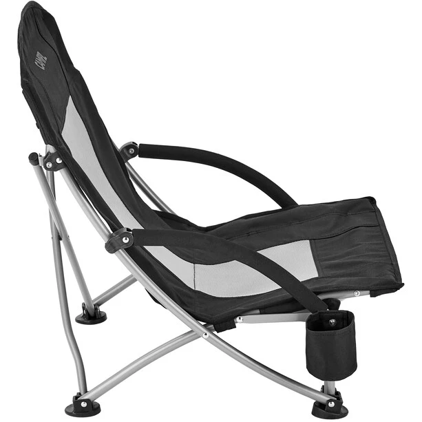 CAMPZ Beach Chair Low Black/grey 5 CAMPZ Beach Chair Low Black/grey - Image 3