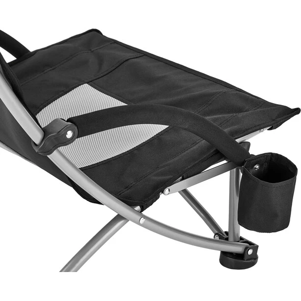 CAMPZ Beach Chair Low Black/grey 7 CAMPZ Beach Chair Low Black/grey - Image 5