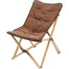 CAMPZ Beech Wood Folding Chair Set With Cover Brown/brown