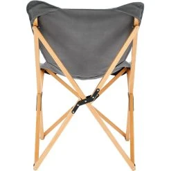 CAMPZ Beech Wood Folding Chair XL Grey/brown -Seatosummit shop campz beech wood folding chair xl grey brown 3