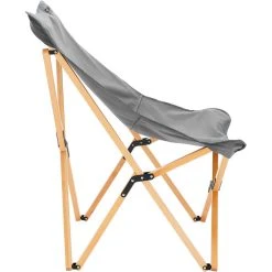 CAMPZ Beech Wood Folding Chair XL Grey/brown -Seatosummit shop campz beech wood folding chair xl grey brown 4