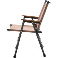 CAMPZ Comfort Aluminium Folding Chair L Brown/black -Seatosummit shop campz comfort aluminium faltstuhl l braun 5