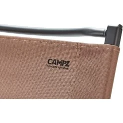 CAMPZ Comfort Aluminium Folding Chair L Brown/black -Seatosummit shop campz comfort aluminium faltstuhl l braun 6