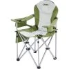 CAMPZ Deluxe Arm Chair Olive/grey