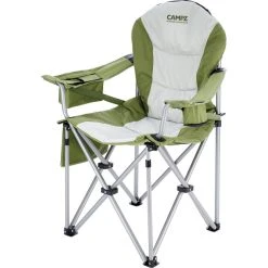 CAMPZ Deluxe Arm Chair Olive/grey