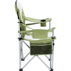 CAMPZ Deluxe Arm Chair Olive/grey -Seatosummit shop campz deluxe nojatuoli olive grey 3