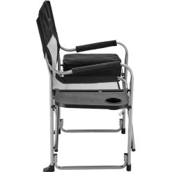 CAMPZ Director's Chair Black/grey -Seatosummit shop campz directors chair black grey 3