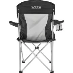 CAMPZ Folding Chair Black/grey -Seatosummit shop campz folding chair black grey 3