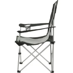 CAMPZ Folding Chair Black/grey -Seatosummit shop campz folding chair black grey 5