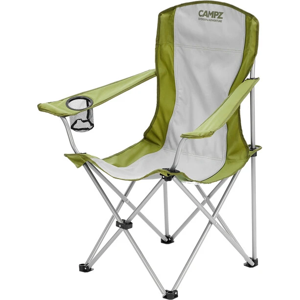 CAMPZ Folding Chair Olive/grey 3 CAMPZ Folding Chair Olive/grey