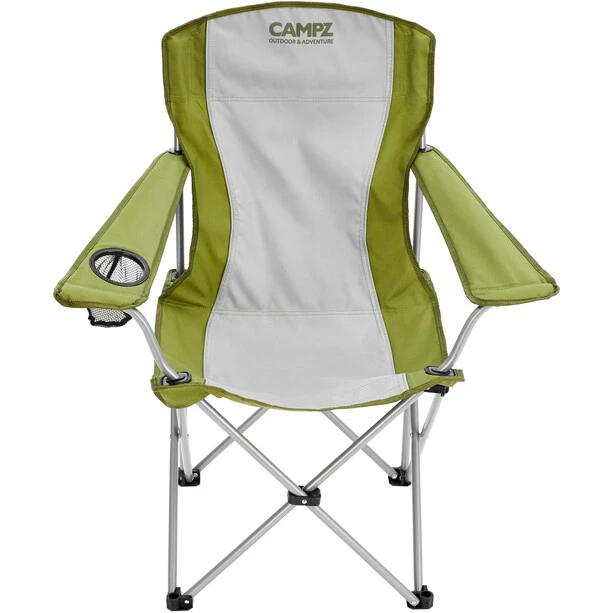 CAMPZ Folding Chair Olive/grey 4 CAMPZ Folding Chair Olive/grey - Image 2