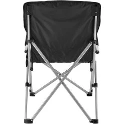 CAMPZ Folding Chair With Steel Armrests Black/grey -Seatosummit shop campz folding chair with steel armrests black grey 4