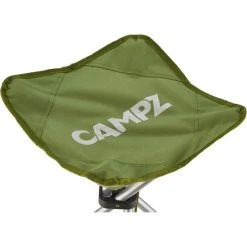 CAMPZ 4 Legs Folding Stool Olive/grey -Seatosummit shop campz folding stool 4 legs olive 3