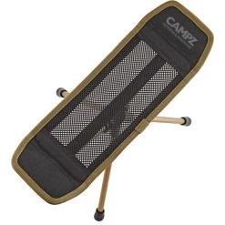 CAMPZ Aluminium Folding Stool Square Black/gold -Seatosummit shop campz folding stool aluminium black gold 3