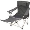 CAMPZ Lounger Folding Chair With Footrest Anthracite/grey -Seatosummit shop campz lounger faltstuhl mit fussablage anthrazit 1