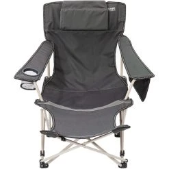 CAMPZ Lounger Folding Chair With Footrest Anthracite/grey 9 CAMPZ Lounger Folding Chair With Footrest Anthracite/grey -Seatosummit shop campz lounger faltstuhl mit fussablage anthrazit 2