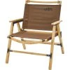 CAMPZ Nagano Chair Bamboo Compact Brown/brown/black 2 CAMPZ Nagano Chair Bamboo Compact Brown/brown/black -Seatosummit shop campz nagano chair bamboo compact brown brown black 1