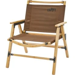 CAMPZ Nagano Chair Bamboo Compact Brown/brown/black