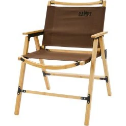 CAMPZ Nagano Chair Bamboo Compact High Brown/brown/black