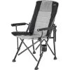 CAMPZ Reclining Folding Chair Black/grey -Seatosummit shop campz reclining folding chair 1