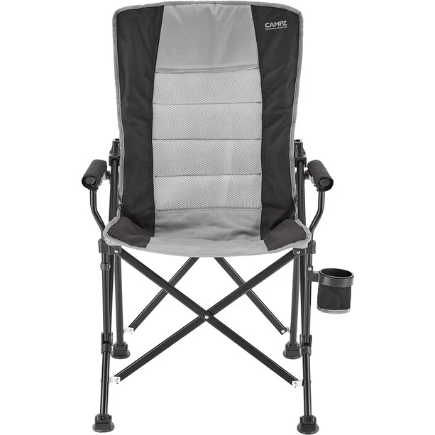 CAMPZ Reclining Folding Chair Black/grey 4 CAMPZ Reclining Folding Chair Black/grey - Image 2