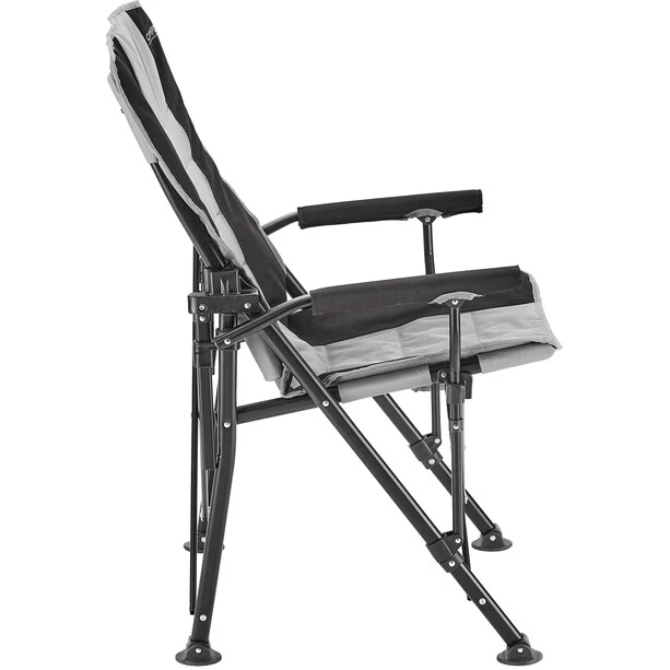 CAMPZ Reclining Folding Chair Black/grey 5 CAMPZ Reclining Folding Chair Black/grey - Image 3