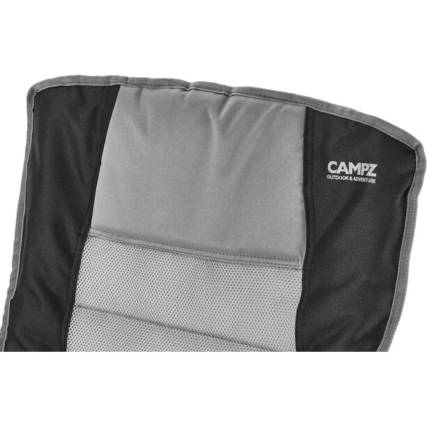 CAMPZ Reclining Folding Chair Black/grey 7 CAMPZ Reclining Folding Chair Black/grey - Image 5