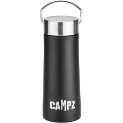 CAMPZ Stainless Steel Vacuum Bottle 550ml Black