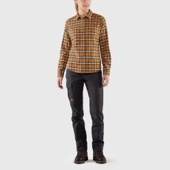 FJÄLLRÄVEN Övik Flannel Shirt W -Seatosummit shop f89833 fw19 a oevik flannel shirt w fjaellraeven 21