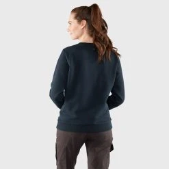 FJÄLLRÄVEN Fjällräven Logo Sweater W -Seatosummit shop fjallraven logo sweater w 84143 555 d model fjr