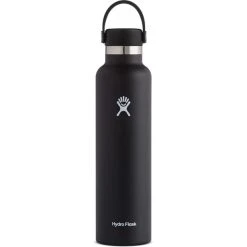 Hydro Flask Standard Mouth Bottle With Standard Flex Cap 709ml Black