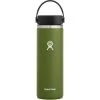 Hydro Flask Wide Mouth Bottle With Flex Cap 591ml Olive -Seatosummit shop hydro flask wide mouth bottle 591ml olive 1
