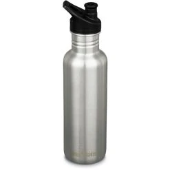 Klean Kanteen Classic Bottle 800ml With Sport Cap Brushed Stainless