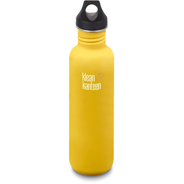 Klean Kanteen Classic Bottle Loop Cap 800ml 2019 Lemon Curry Matt 3 Klean Kanteen Classic Bottle Loop Cap 800ml 2019 Lemon Curry Matt
