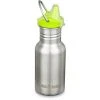 Klean Kanteen Classic Narrow Bottle 355ml With Sippy Cap Kids Brushed Stainless