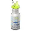 Klean Kanteen Classic Narrow Bottle 355ml With Sippy Cap Kids Sharks