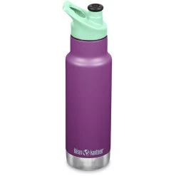 Klean Kanteen Classic Narrow VI Bottle 355ml With Sport Cap Kids Sparkling Grape