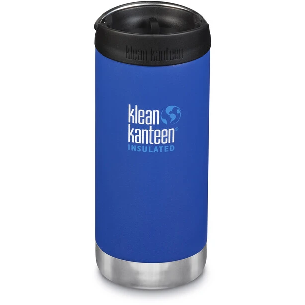 Klean Kanteen TKWide Bottle With Cafe Cap 355ml Vacuum Insulated Deep Surf (matt) 3 Klean Kanteen TKWide Bottle With Cafe Cap 355ml Vacuum Insulated Deep Surf (matt)