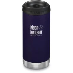 Klean Kanteen TKWide Bottle With Cafe Cap 355ml Vacuum Insulated Kalamata Matte